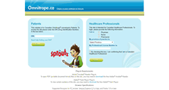 Desktop Screenshot of omnitrope.ca